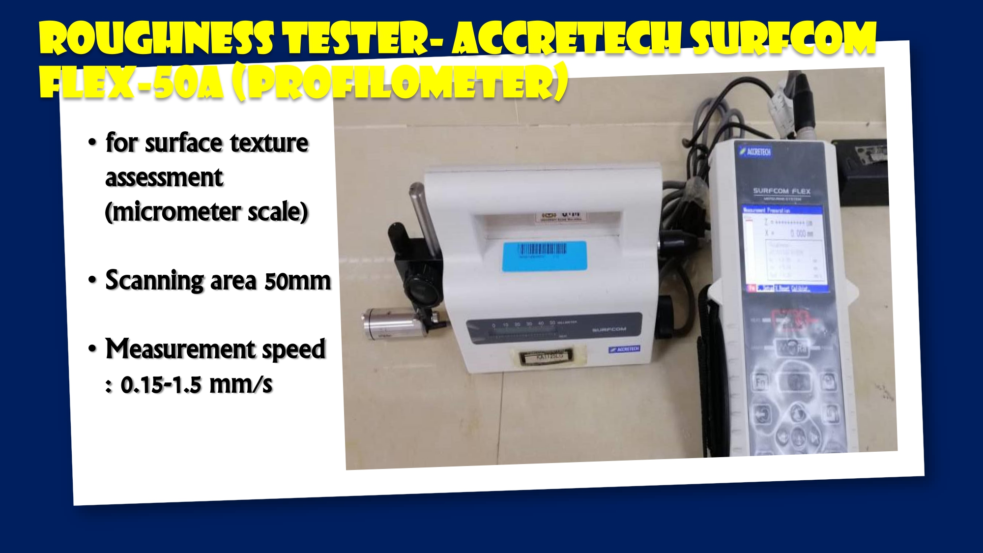 MATERIAL CHARACHTERIZATION UNIT page 0008