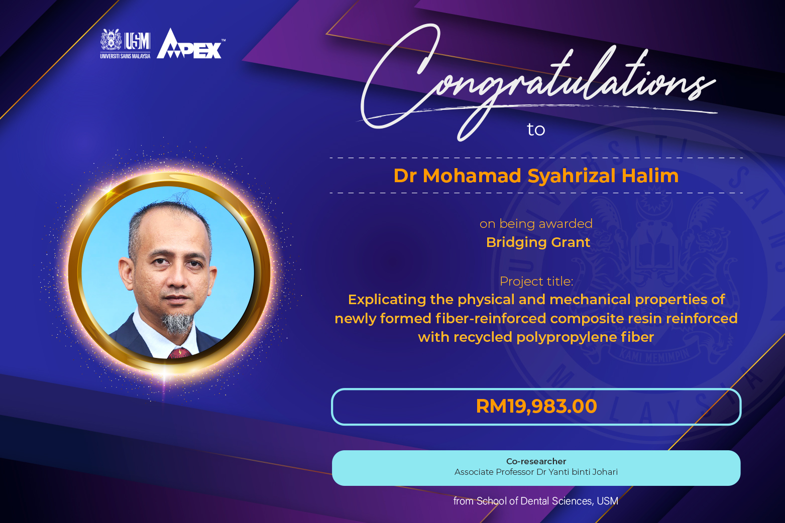 Anugerah 5   Dr Syahrizal